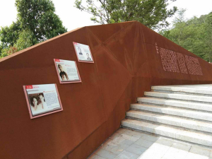 晴隆耐候钢挡土墙